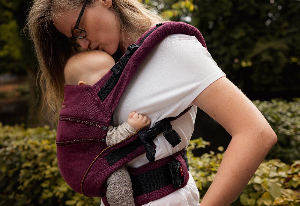 babymarkt Babytrage XT Cotton Denimberry-Toffee Nur noch ein Tag übrig