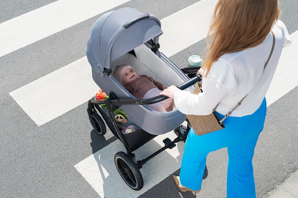 babymarkt Kombikinderwagen NEA 2 in 1 ash pink Clearance-Verkauf