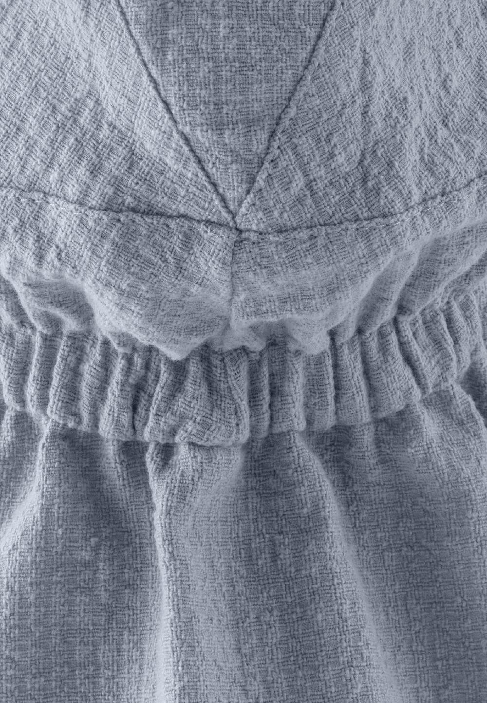 babymarkt Schirmmütze mit Nackenschutz Struktur graublau Heißer Verkauf