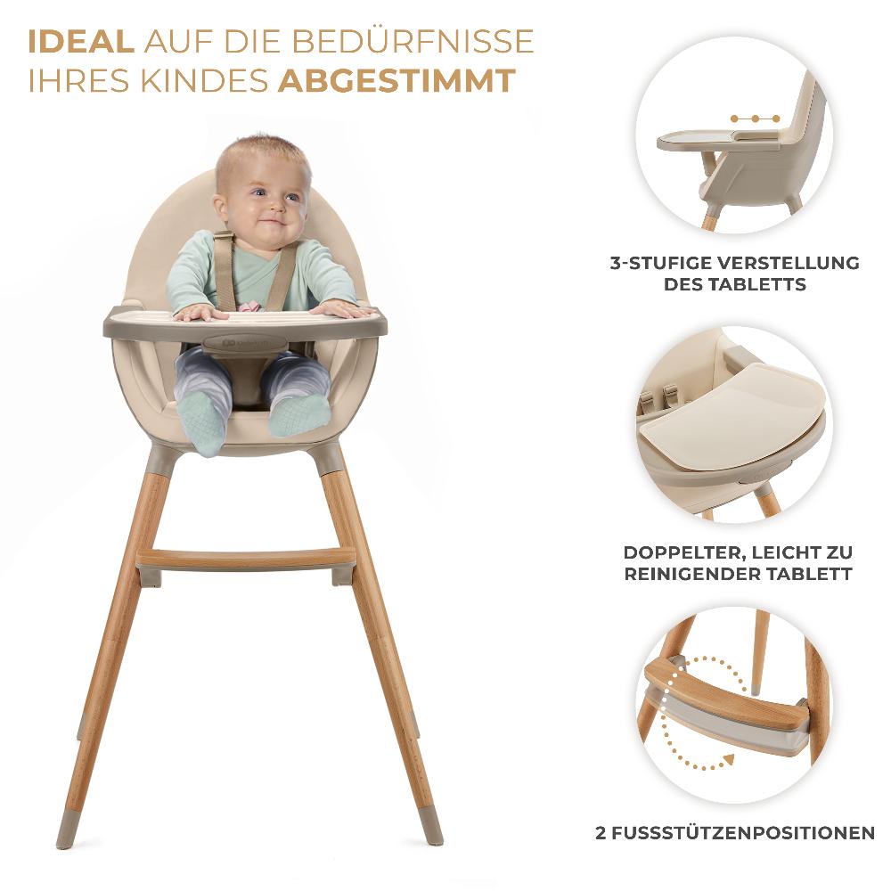 babymarkt Hochstuhl FINI 2 beige Sonderangebot