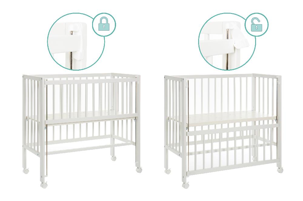 babymarkt Beistellbett Cocon weiß Preisnachlass