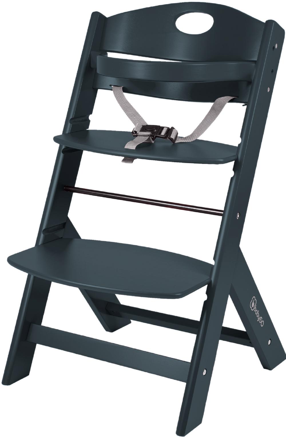 babymarkt Hochhstuhl-Set Newborn Family Black / Grey Saisonschlussverkauf