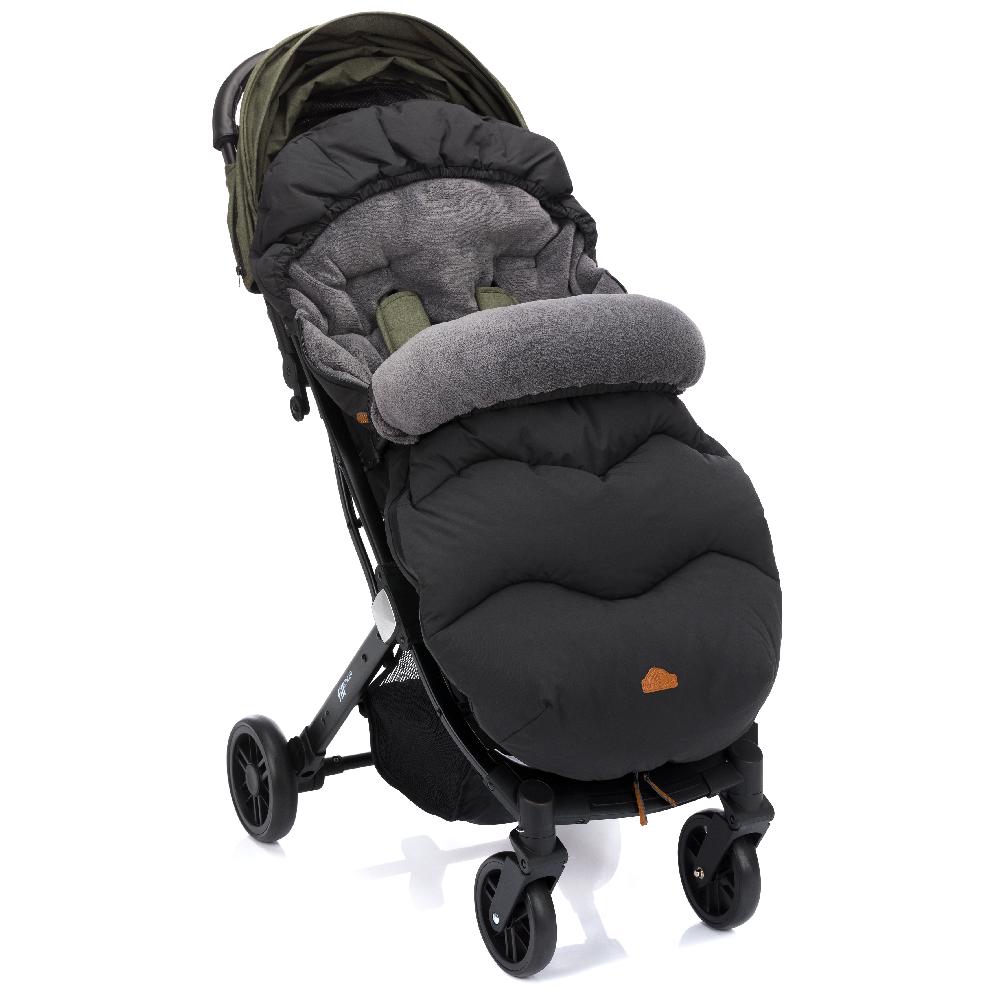 babymarkt Winterfußsack vanntasly Thermo schwarz Jubiläumsangebot
