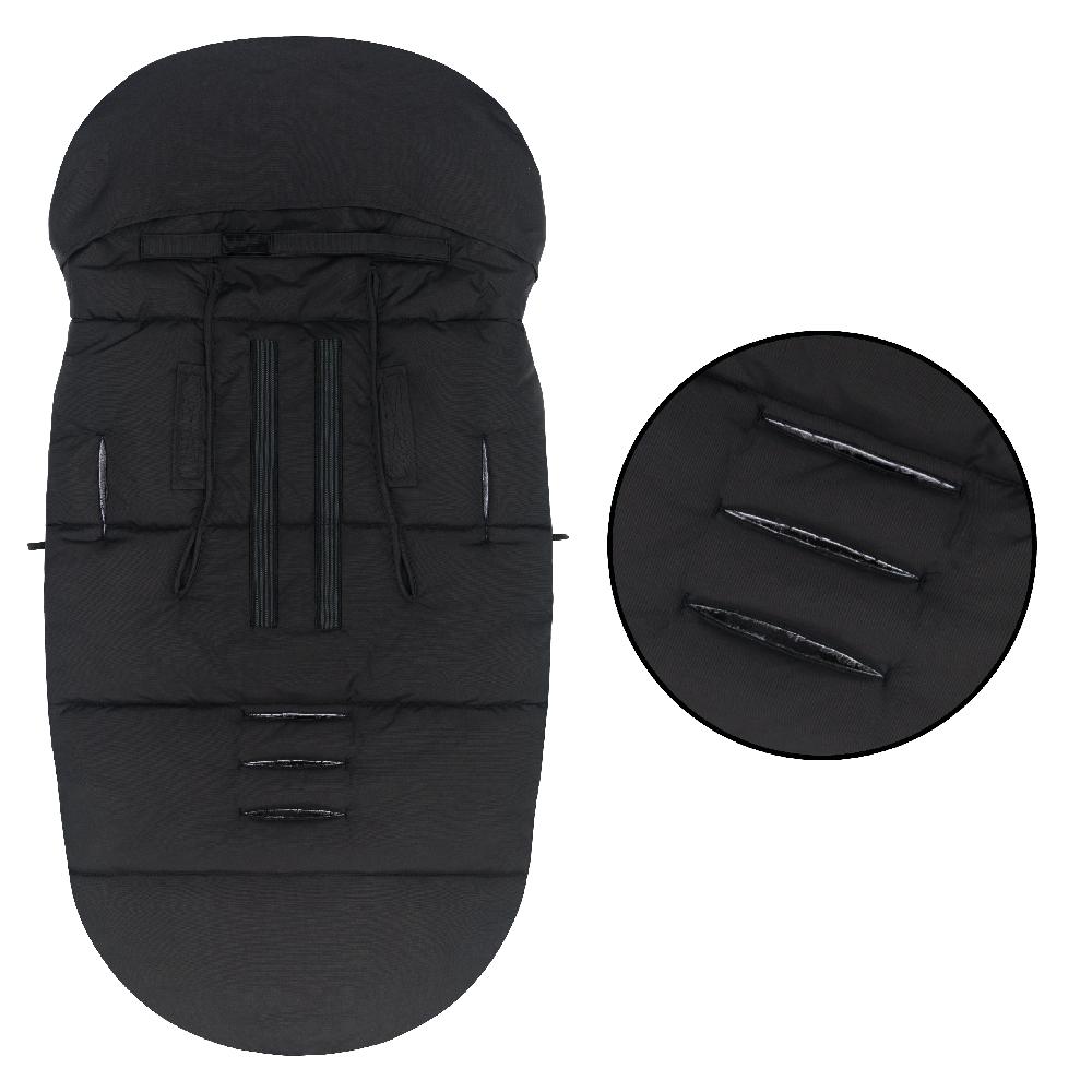 babymarkt Winterfußsack vanntasly Thermo schwarz Jubiläumsangebot