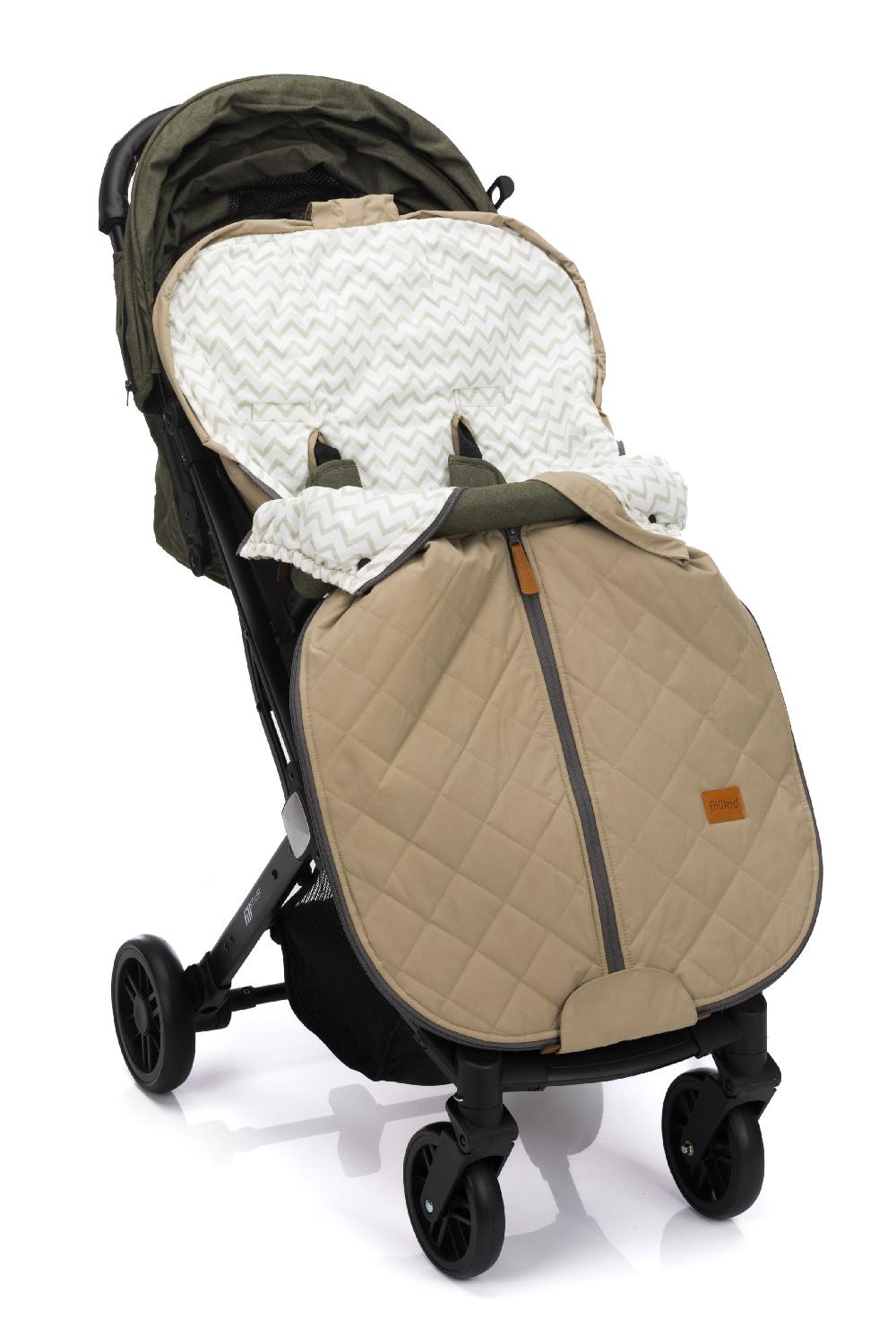 babymarkt Sommerfußsack Light Big 100x50 cm taupe Heißer Verkauf