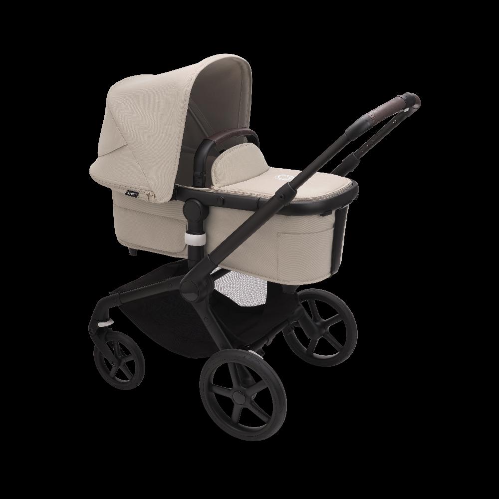 babymarkt Kinderwagen Fox 5 mit Liegewanne und Sitz Black/Desert Taupe Tägliche Deals