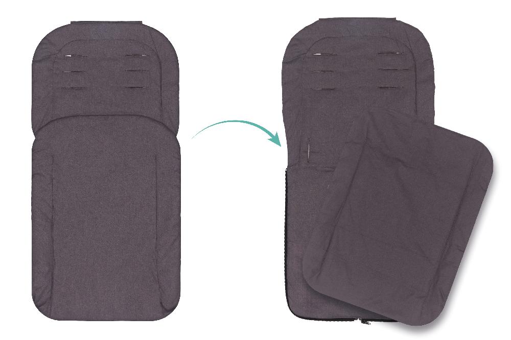 babymarkt Sommerfußsack Eco 83x43 cm grau Zeitbegrenzte Promotion
