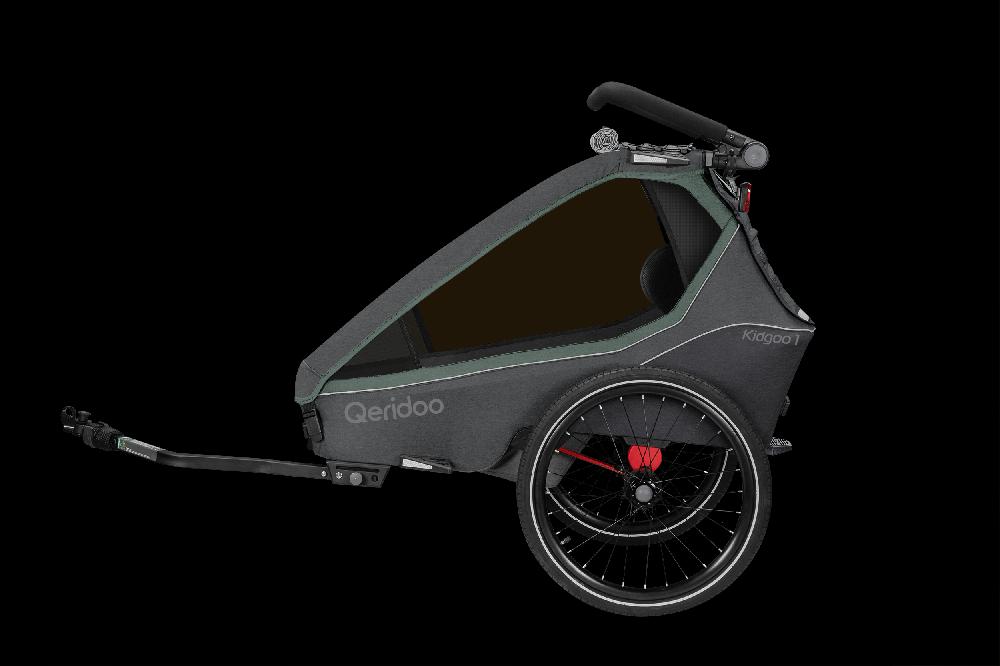 babymarkt Kinderfahrradanhänger Kidgoo1 Ivy Green Kollektion 2023 inklusive Hängematte Plus Limited Edition Theraline Discount Store für neue Produkte