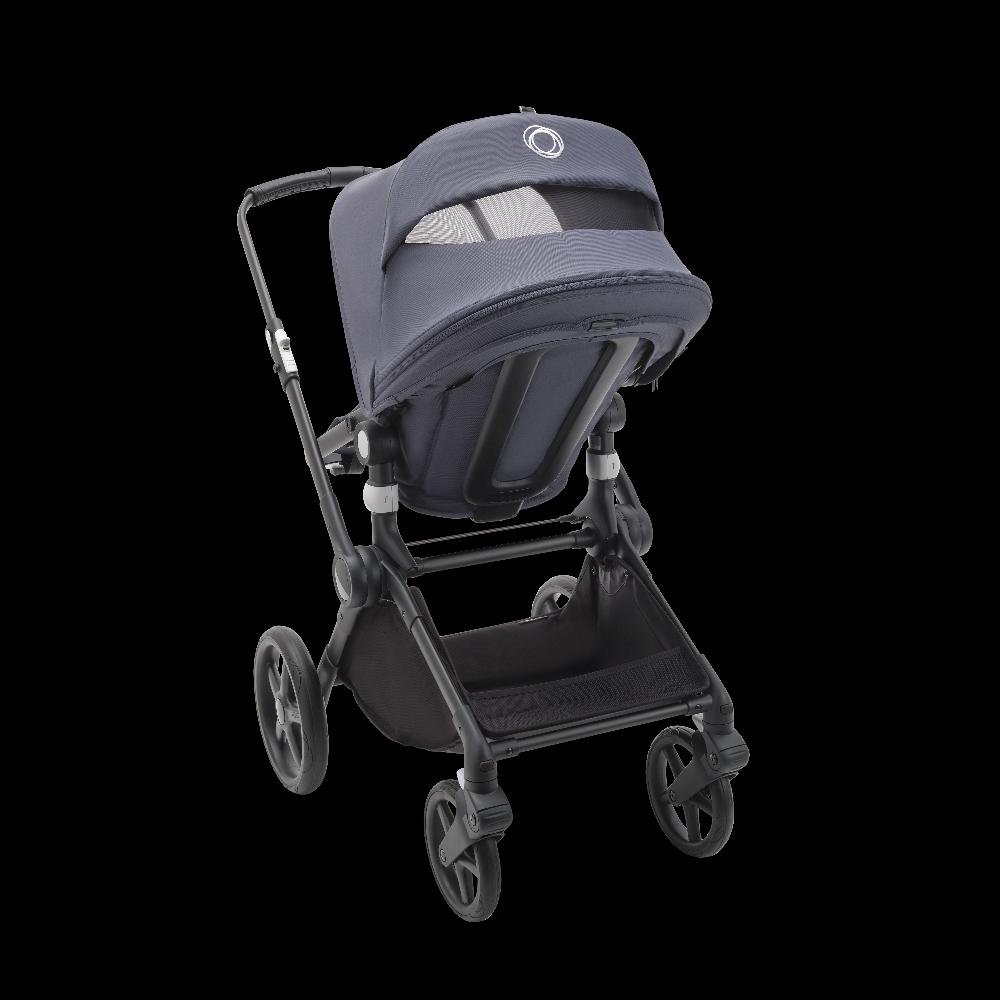 babymarkt Kinderwagen Fox Cub mit Liegeaufsatz und Sitz Black/Stormy Blue Hotsell