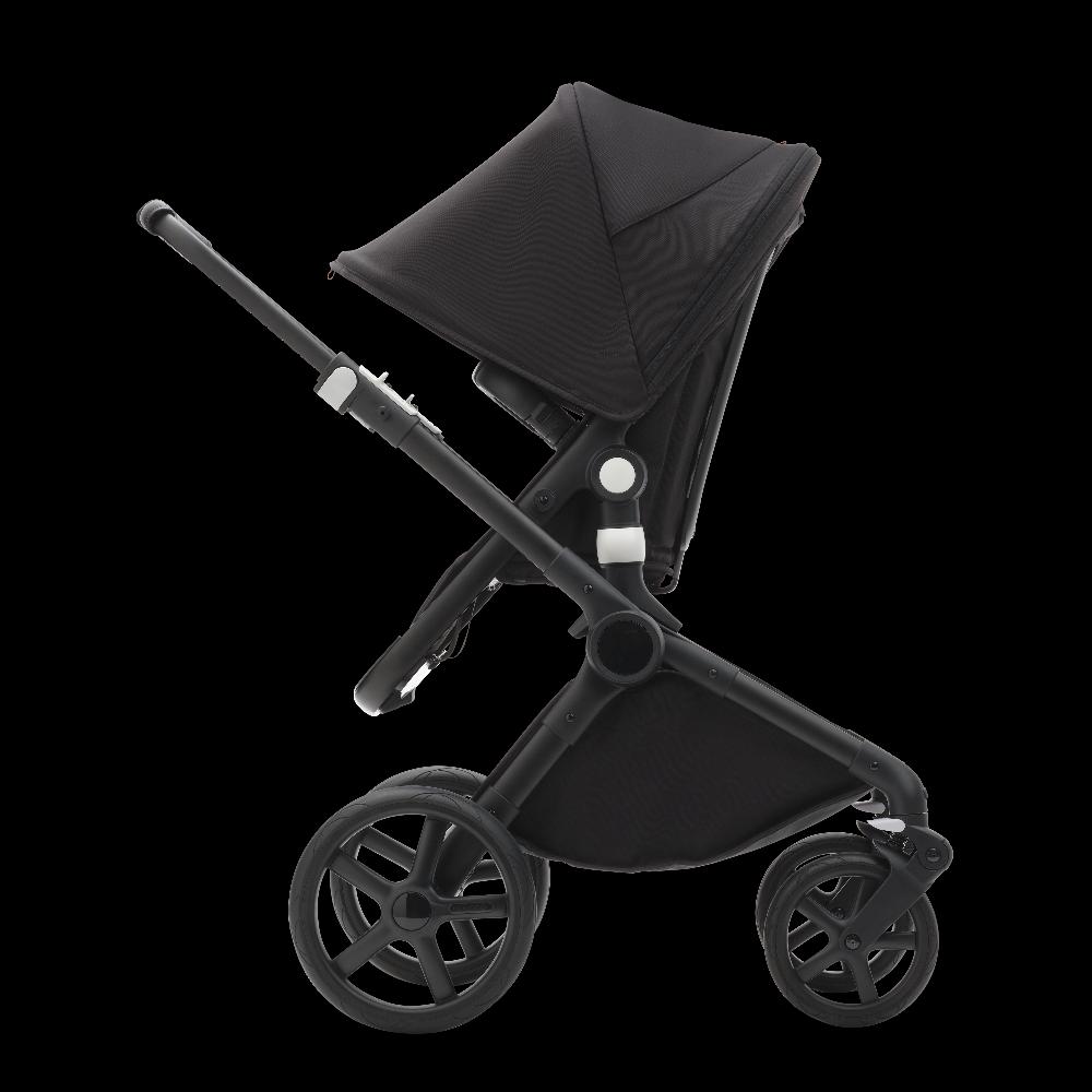 babymarkt Kinderwagen Fox Cub mit Liegeaufsatz und Sitz Black/Stormy Blue Hotsell