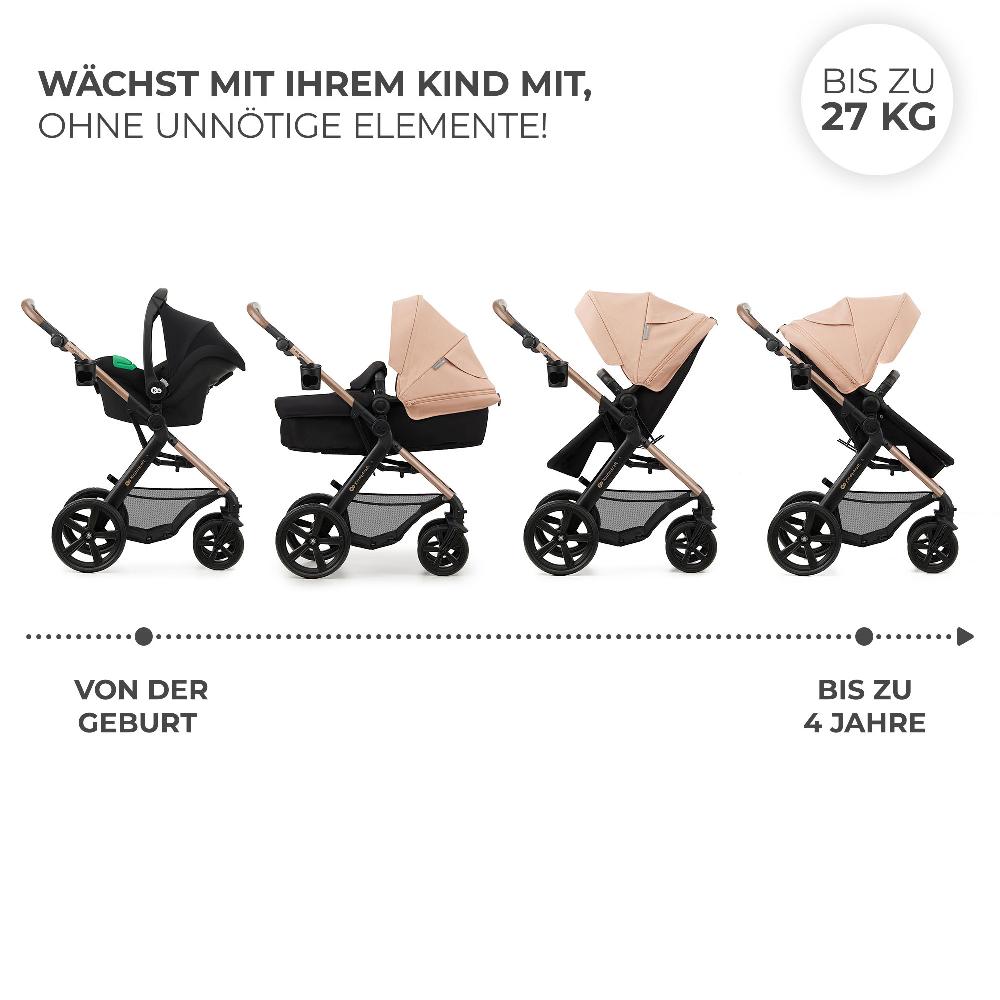 babymarkt Kombikinderwagen 3 in 1 MOOV 2 beige im Angebot