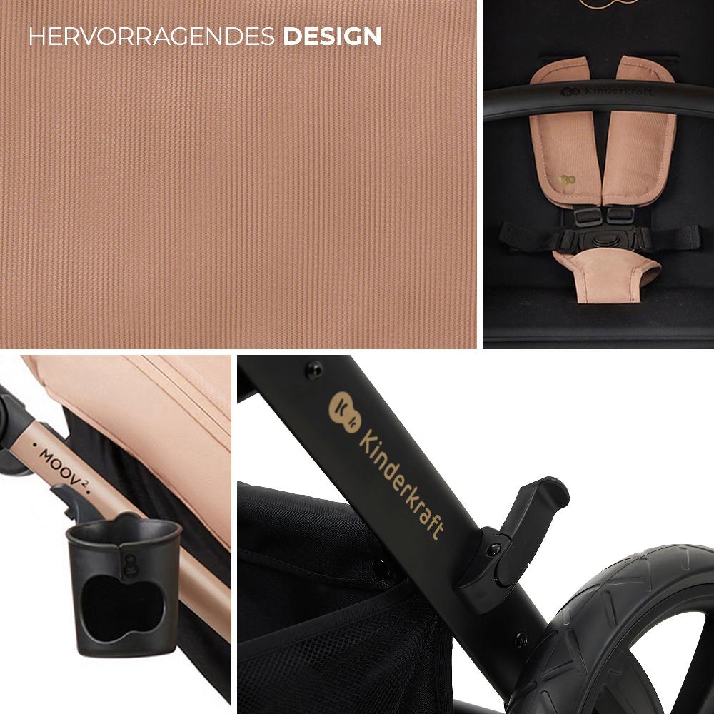 babymarkt Kombikinderwagen 3 in 1 MOOV 2 beige im Angebot