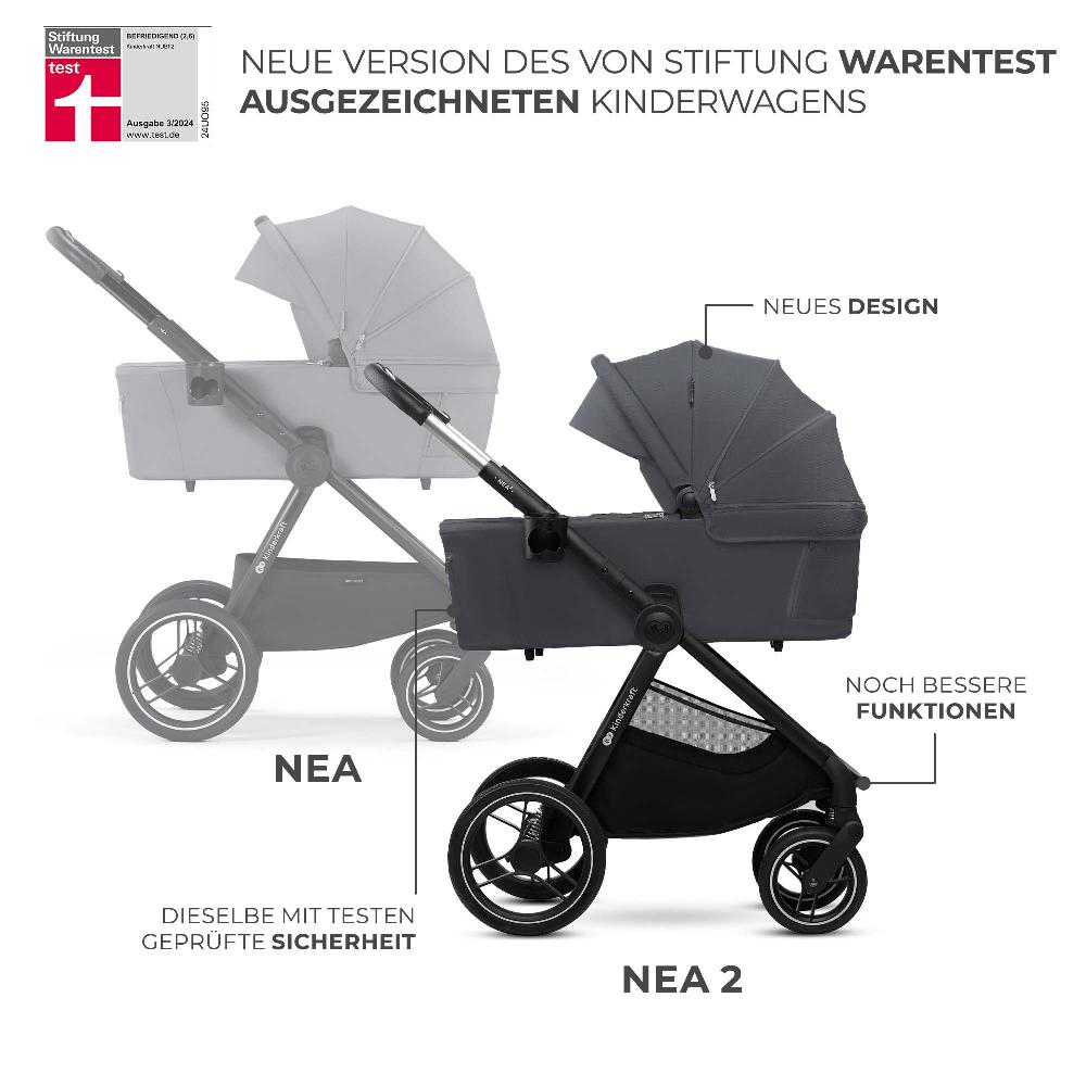babymarkt Kinderwagen 2in1 NEA 2 Deep Grey Kostenloser Versand