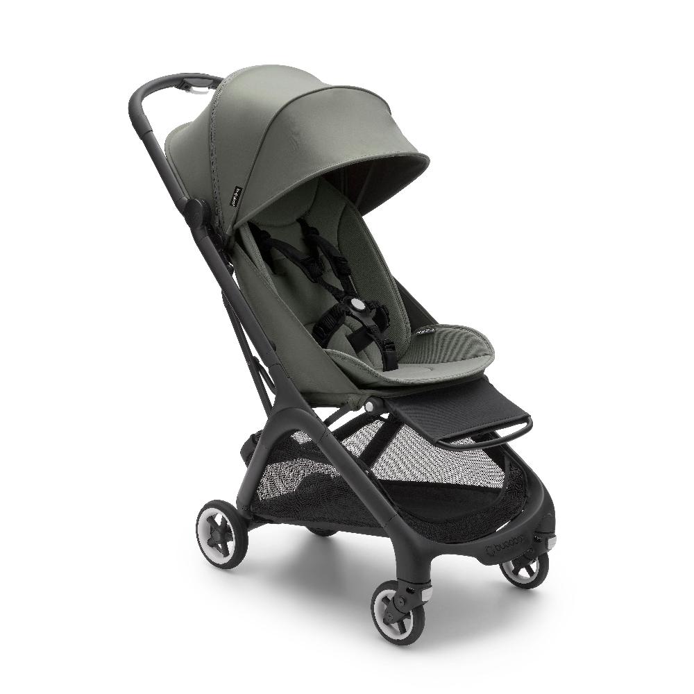 babymarkt Buggy Butterfly complete Black/Forest Green inklusive gratis Transporttasche Fabrikpreis