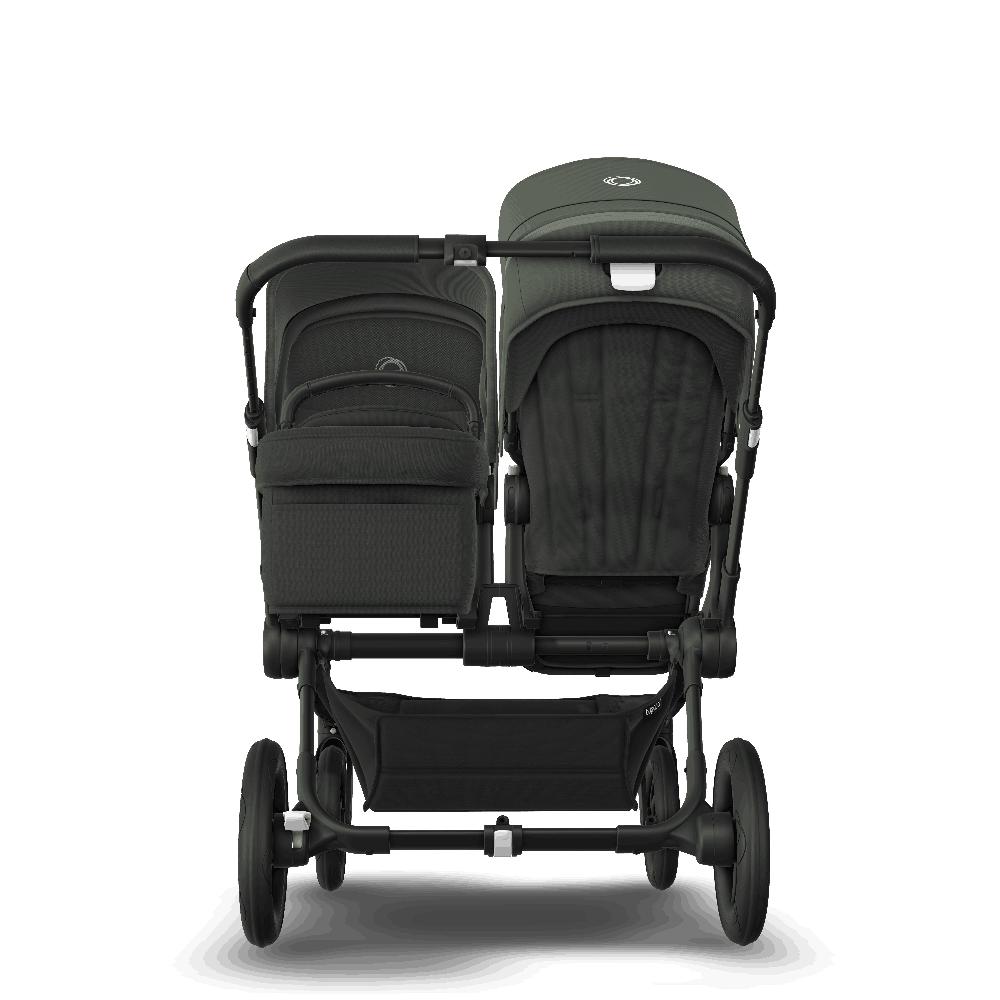 babymarkt Geschwisterwagen Donkey 5 Duo Complete Black/Forest Green Versandkostenfrei