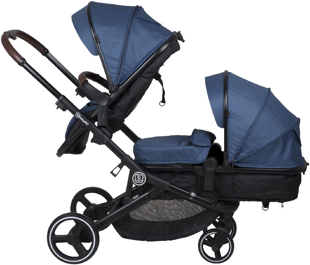 babymarkt Geschwisterwagen Twinner Blue Online Shopping