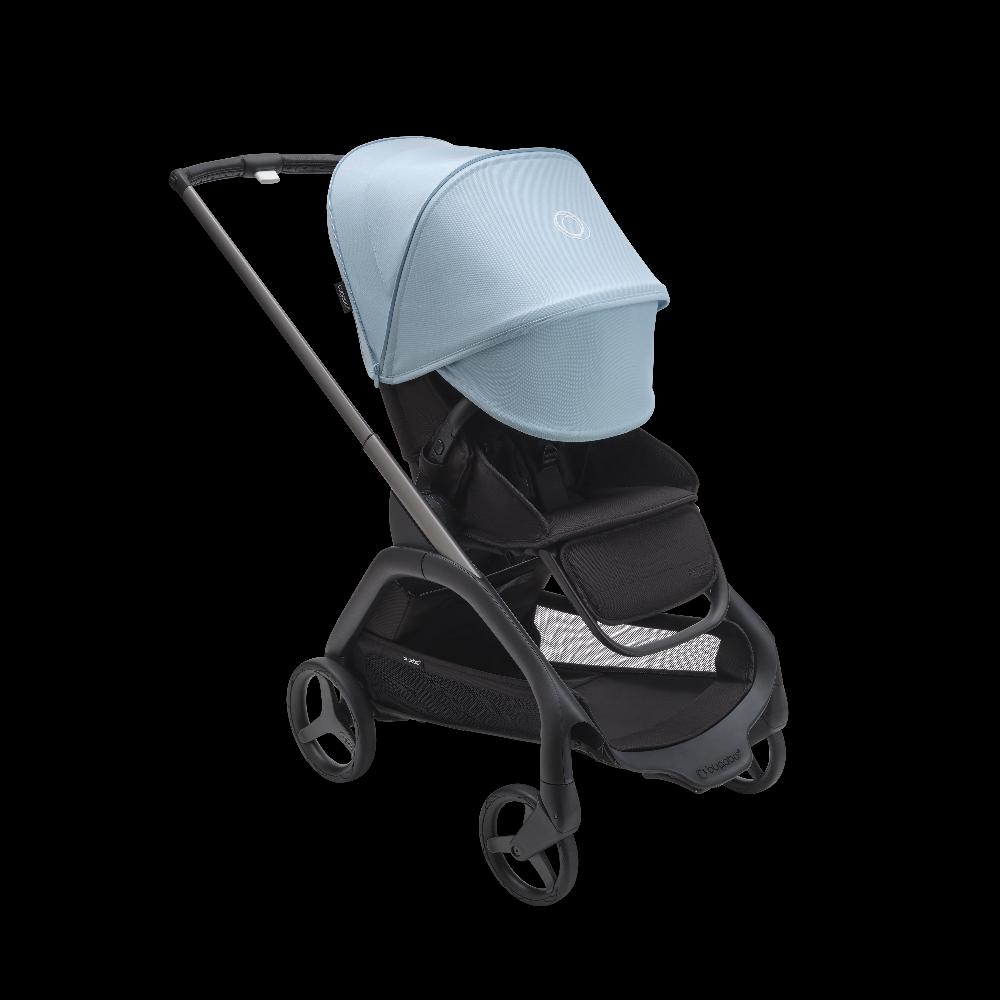 babymarkt Kinderwagen Dragonfly Complete Graphite/Midnight Black/Skyline Blue Essential Bundle Muttertagsangebot