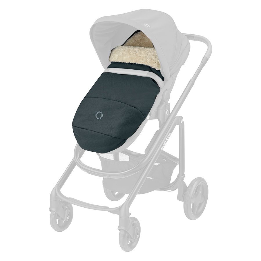 babymarkt 2 in 1 Winterfußsack Essential Graphite Heißer Verkauf
