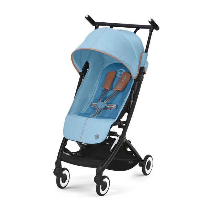 babymarkt Buggy Libelle Beach Blue inklusive Babyschale Cloud G i-Size Lava Grey und Adapter Online Outlet