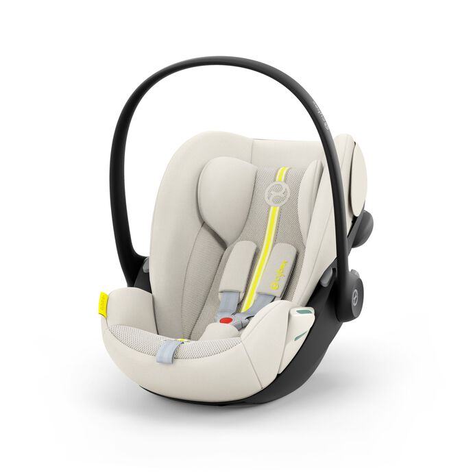 babymarkt Kinderwagen Gazelle S Taupe Seashell Beige inklusive Babyschale Cloud G i-Size Plus Seashell Beige Basisstation Base G und Adapter Blitzangebot