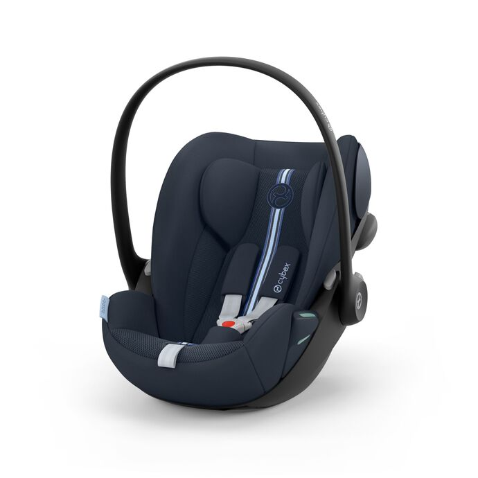 babymarkt Kinderwagen Gazelle S Silver Ocean Blue inklusive Babyschale Cloud G i-Size Plus Ocean Blue Basisstation Base G und Adapter Große Rabatte