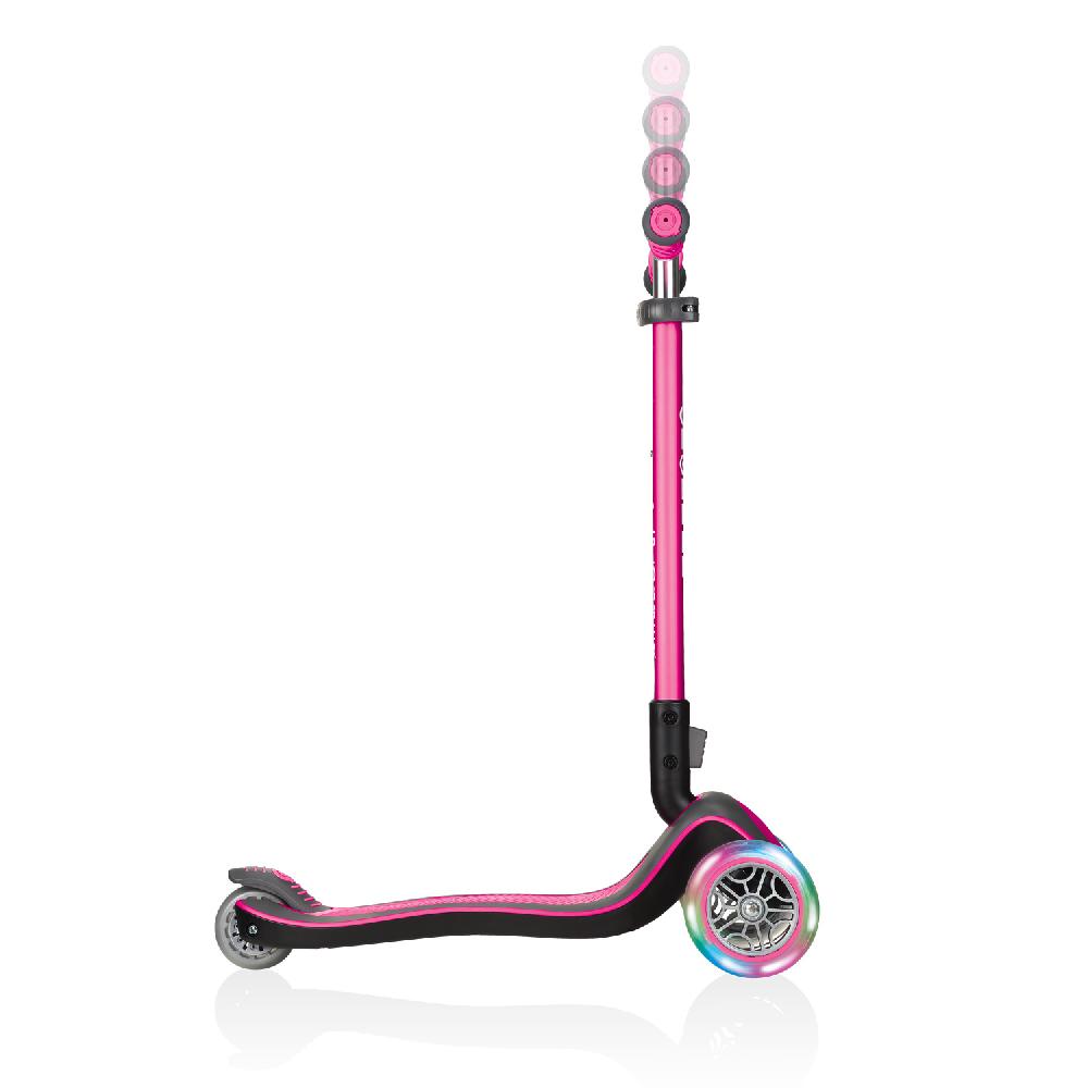 babymarkt Scooter ELITE DELUXE LIGHTS mit Leuchtrollen pink Bis zu 60% Rabatt