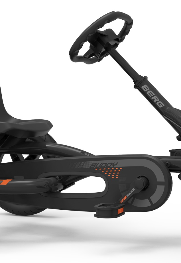 babymarkt Pedal Go-Kart Buddy Graphite Sondermodell - limitiert Online