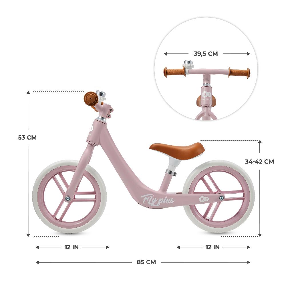 babymarkt balance bike FLY PLUS POWDER PINK Fabrikpreis