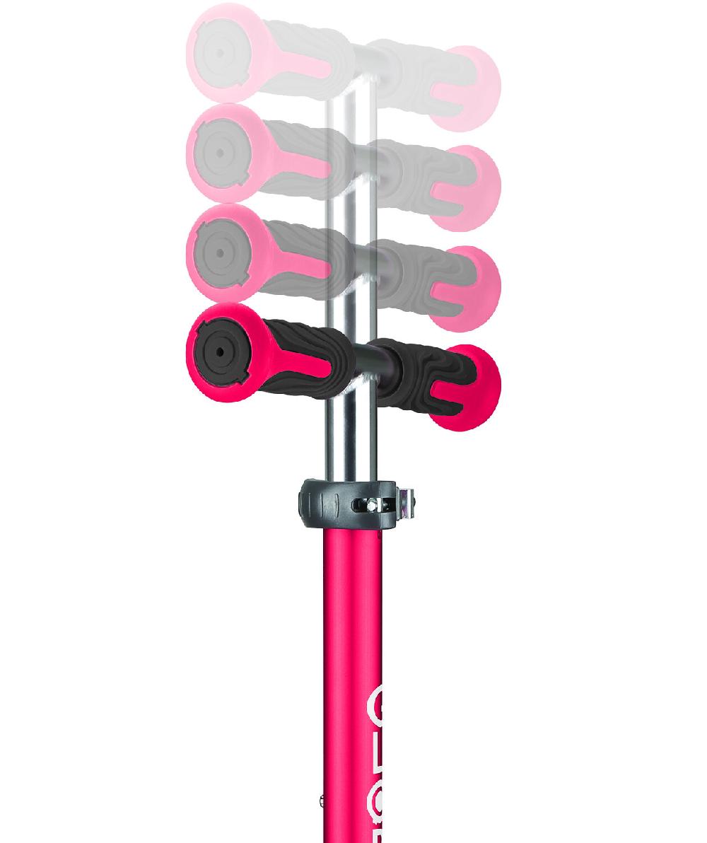 babymarkt Scooter ELITE DELUXE LIGHTS mit Leuchtrollen rot Günstig kaufen