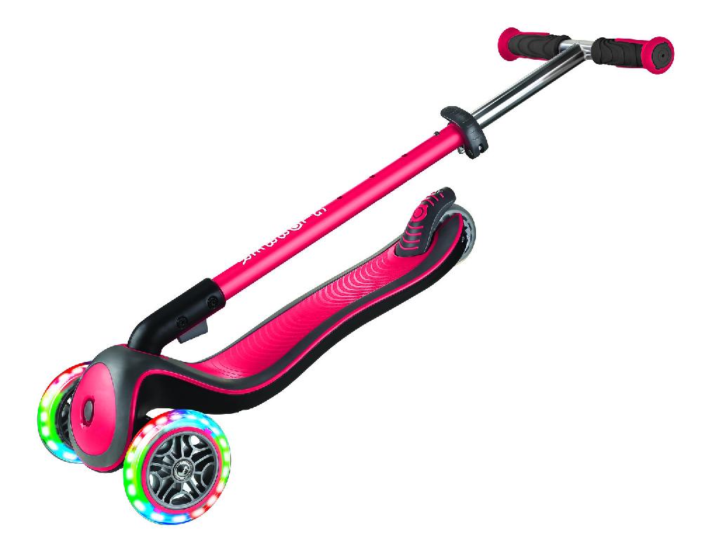 babymarkt Scooter ELITE DELUXE LIGHTS mit Leuchtrollen rot Günstig kaufen