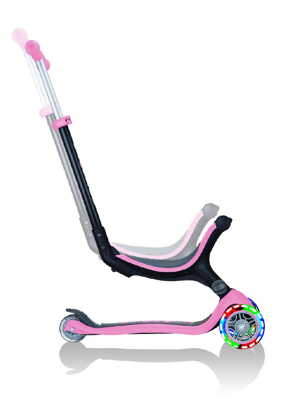 babymarkt GO-UP 4-in-1 FOLDABLE LIGHTS pastellrosa - mit Leuchtrollen Online Shopping
