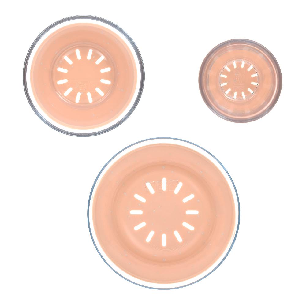 babymarkt Esslernset aus Glas und Silikon apricot Cyber Monday