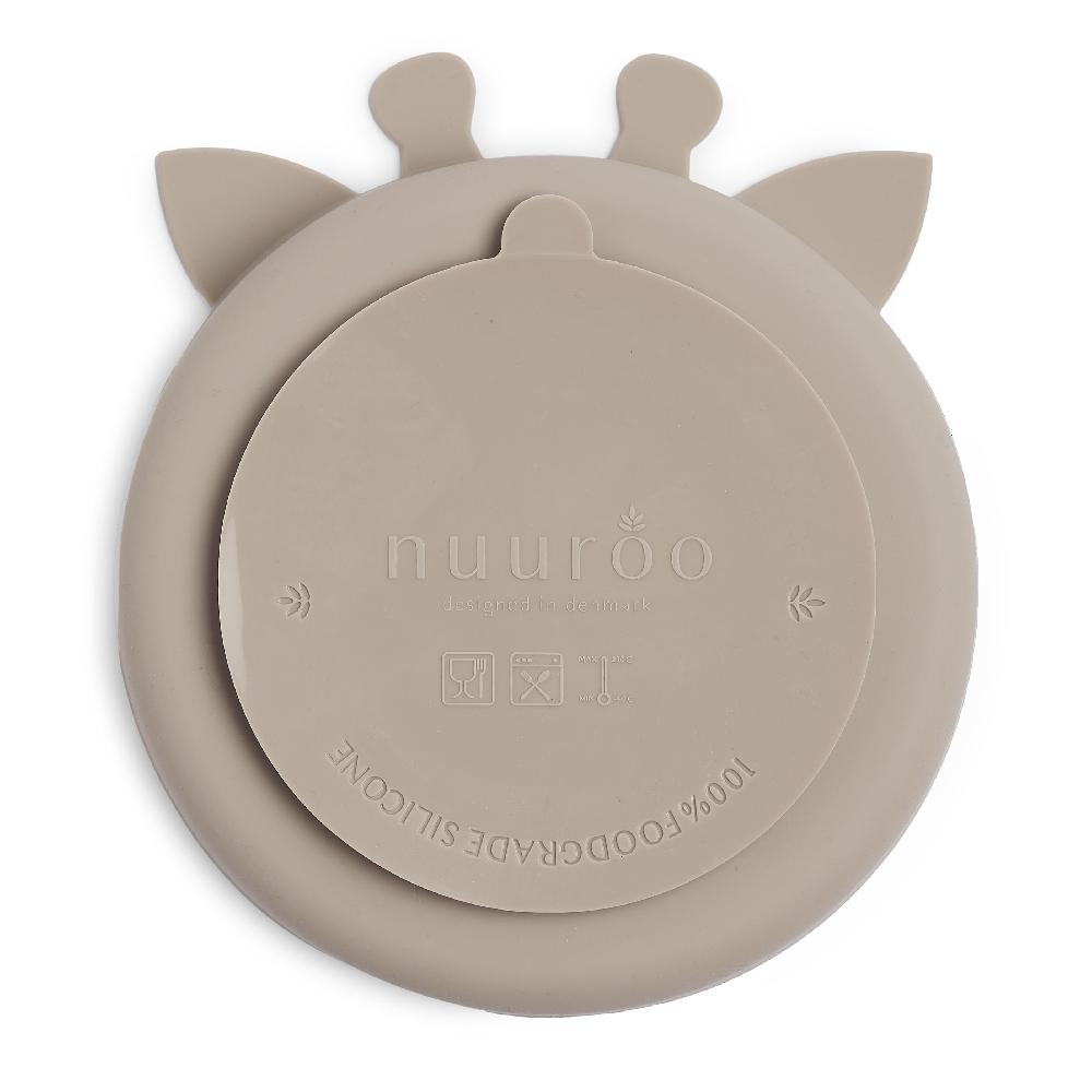 babymarkt Silikonteller mit Saugnapf Orla - Cobblestone Blitzangebot