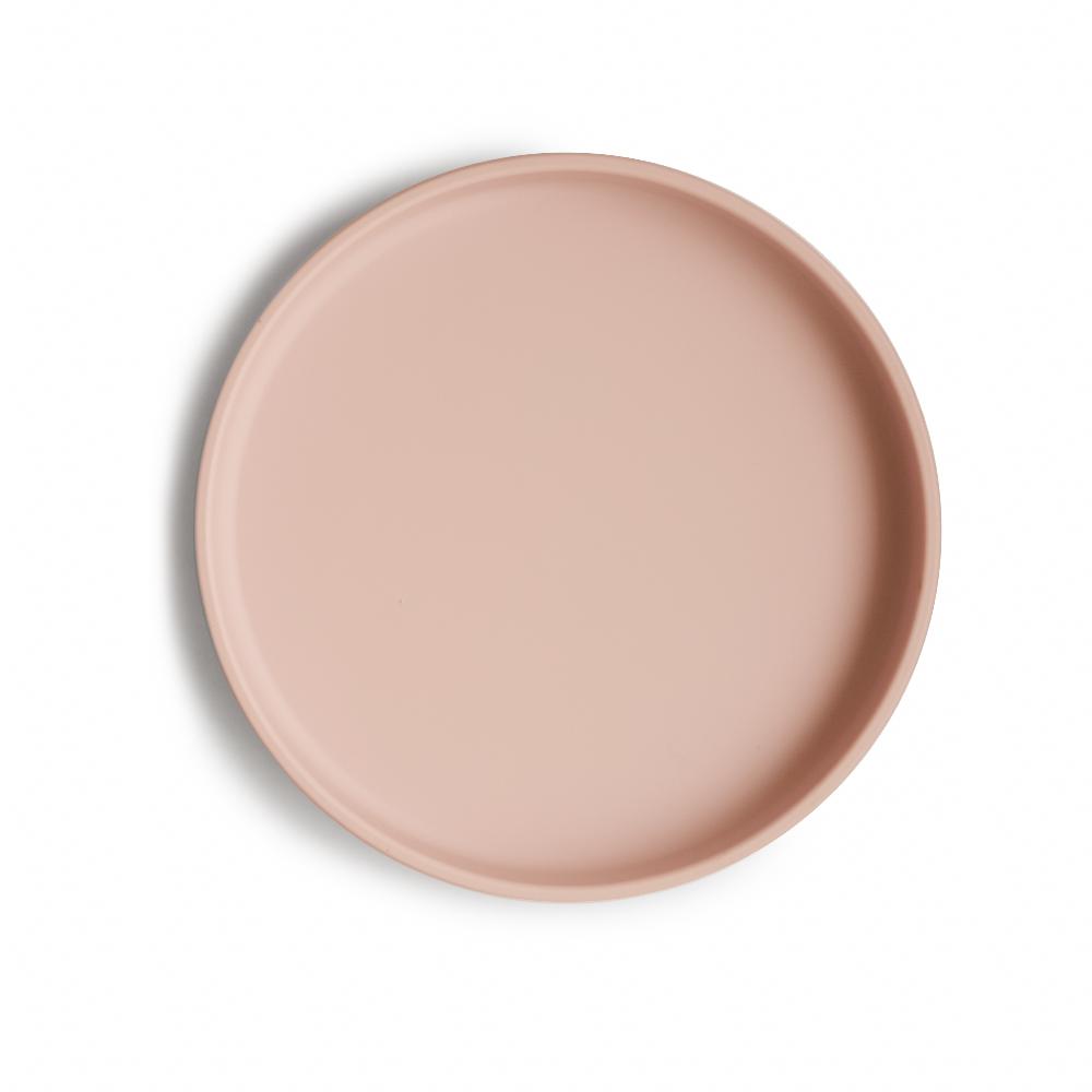 babymarkt Silikonteller Classic mit Saugfuß Blush Bis zu 55% Rabatt