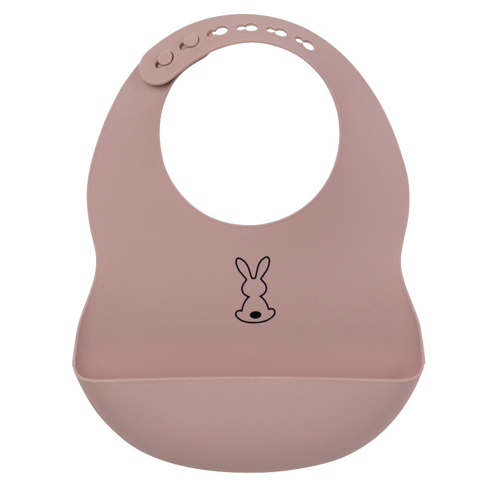 babymarkt Silikon Lätzchen altrosa Flash Sale
