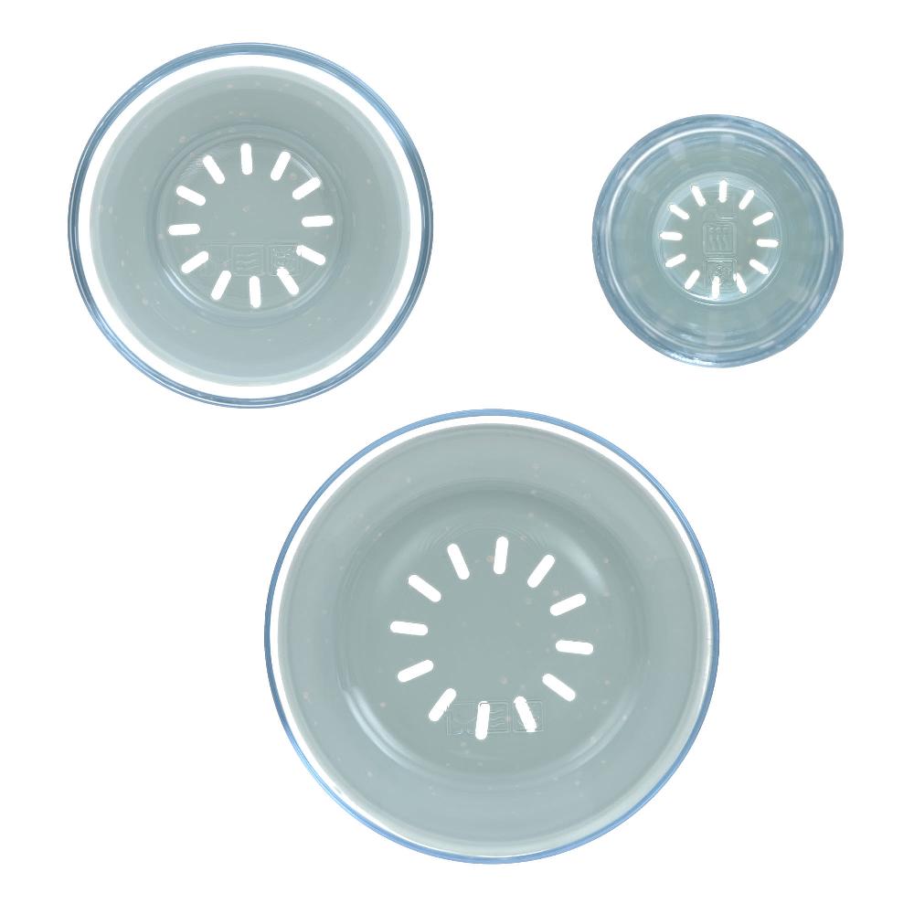 babymarkt Esslernset aus Glas und Silikon blue Valentinstagsangebot