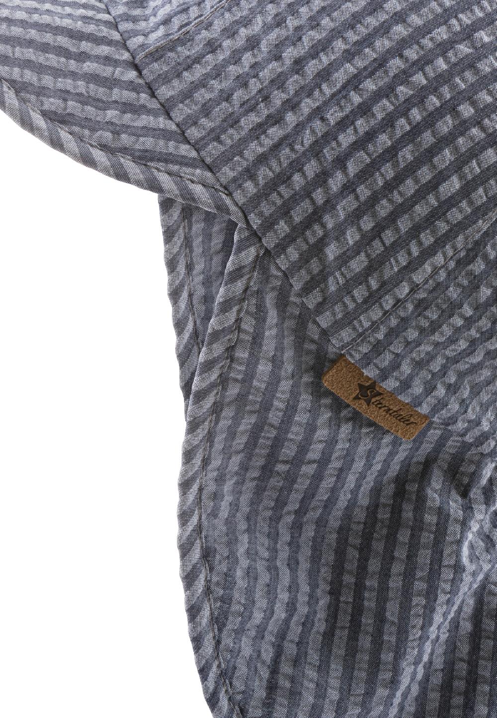 babymarkt Schirmmütze mit Nackenschutz Streifen blau Kostenlose Rückgabe