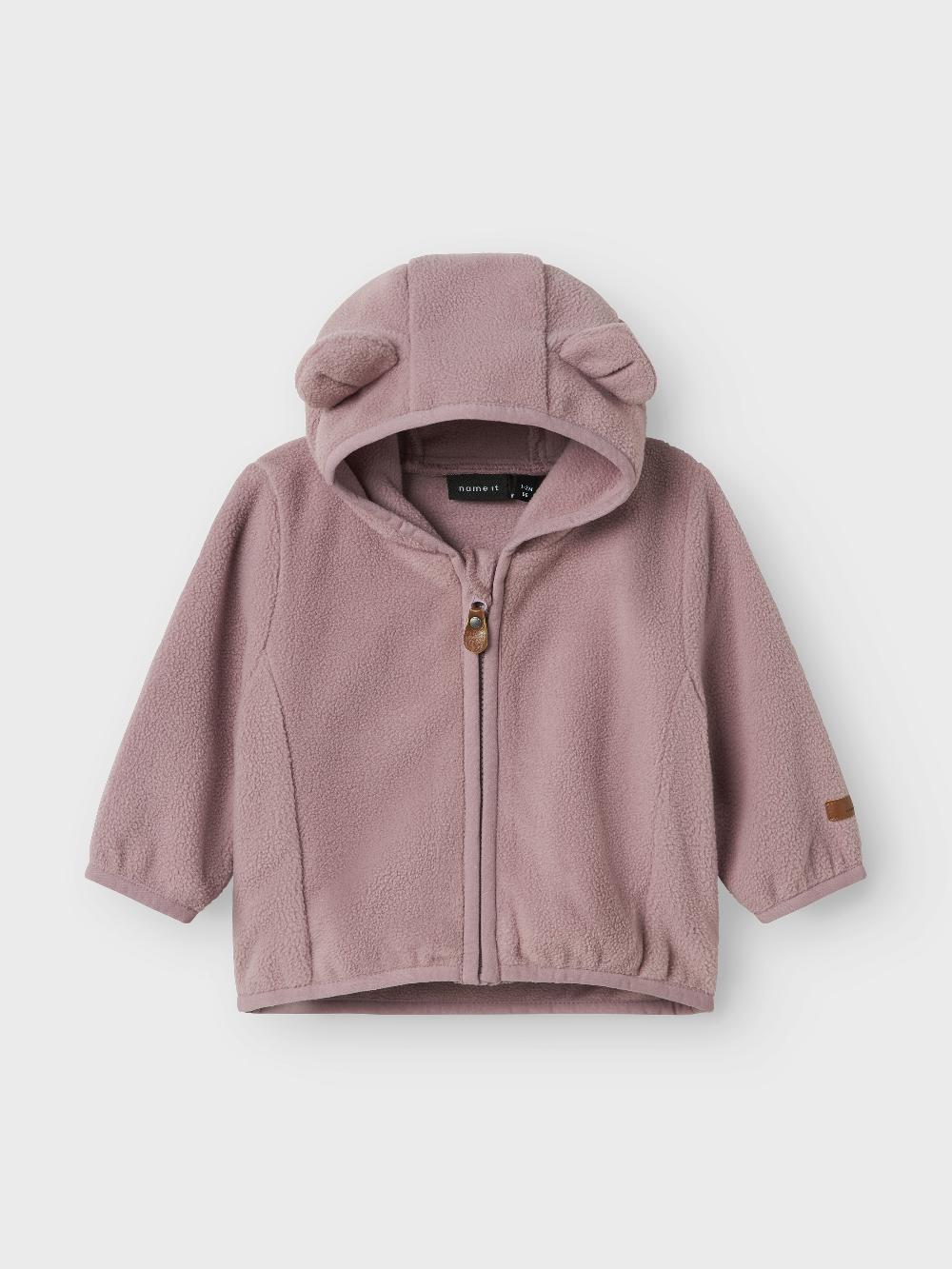 babymarkt Fleecejacke Nbnmeeko Elderberry