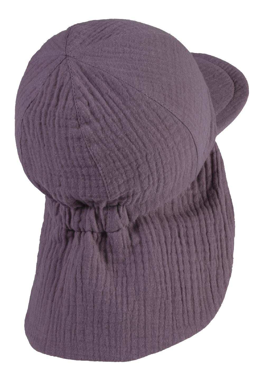 babymarkt Schirmmütze mit Nackenschutz Musselin pastellviolett Zeitbegrenzte Promotion