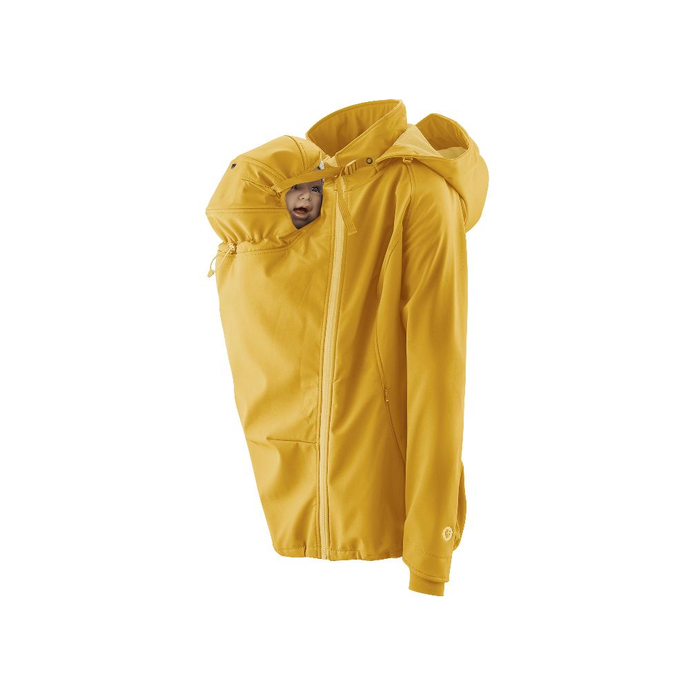 babymarkt Softshell-Tragejacke Allrounder senfgelb Im Verkauf