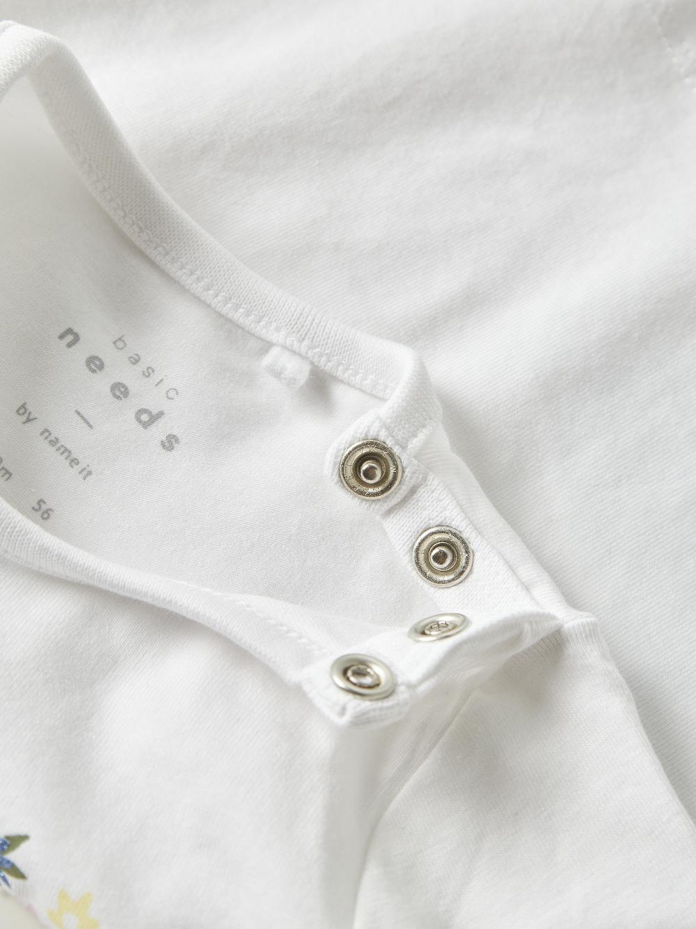 babymarkt Langarmshirt Nbfvubie Bright White Verkauf