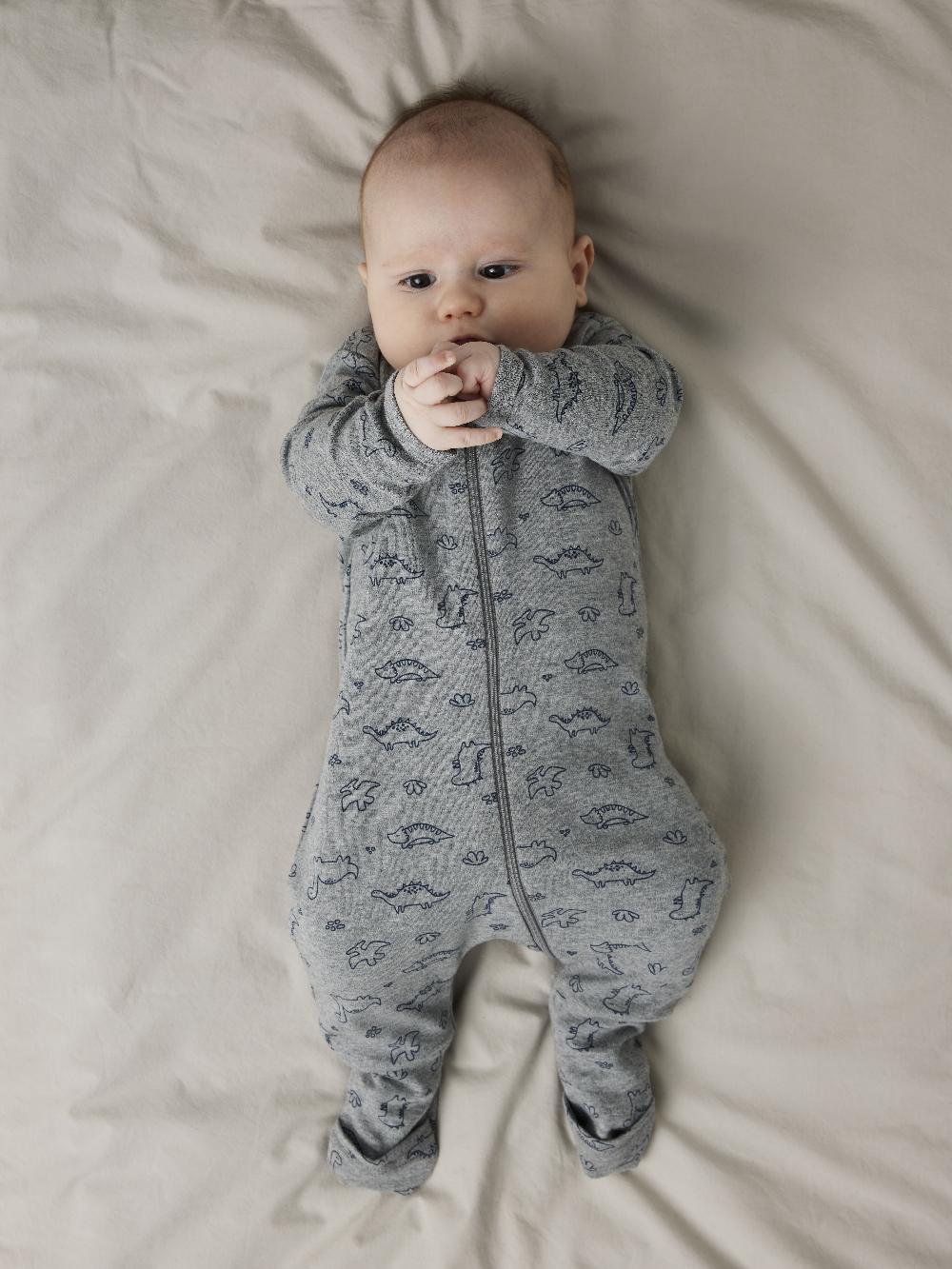 babymarkt Schlafoverall 2er Pack Grey Melange im Angebot