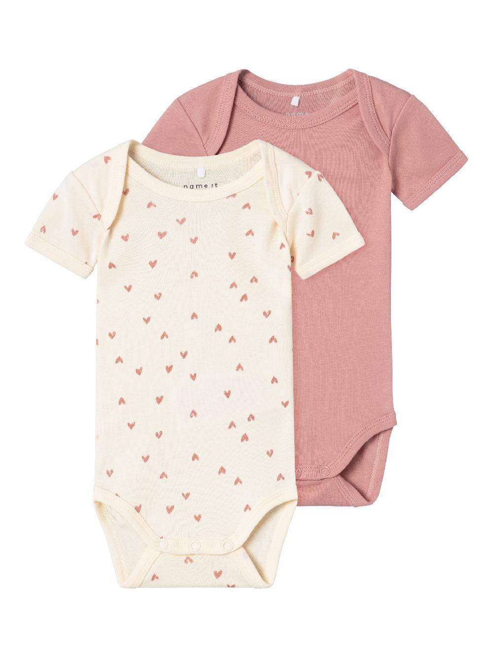 babymarkt Kurzarmbody 2er Pack Buttercream Sonderangebot