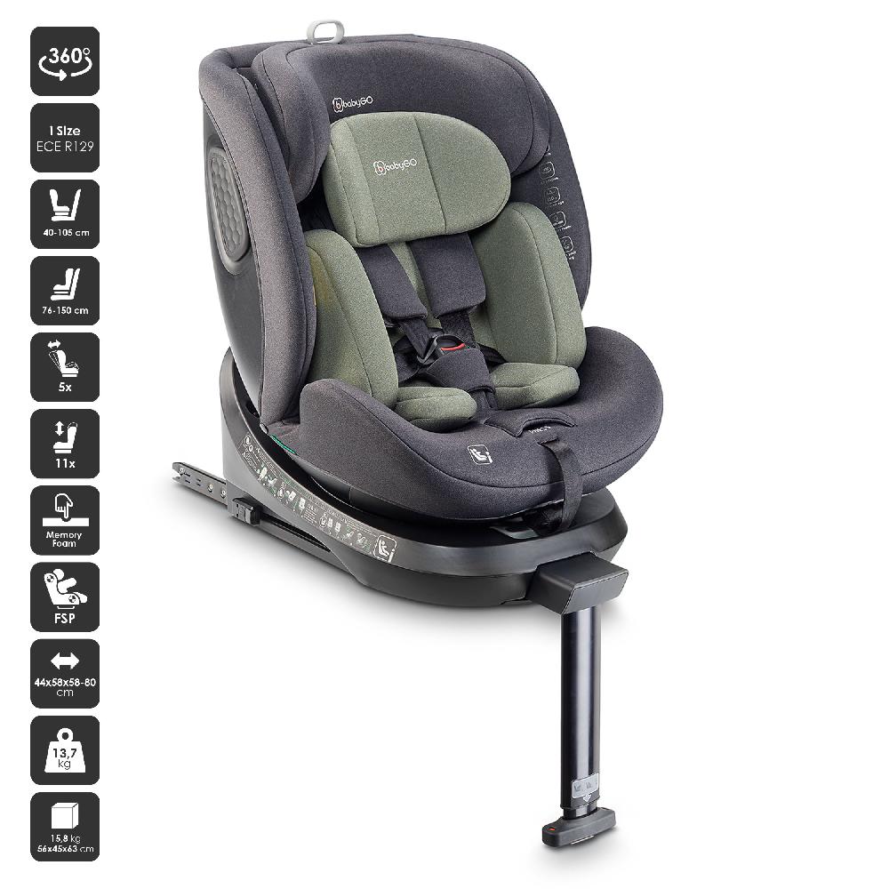 babymarkt Kindersitz Move 360 Green Cyber Monday