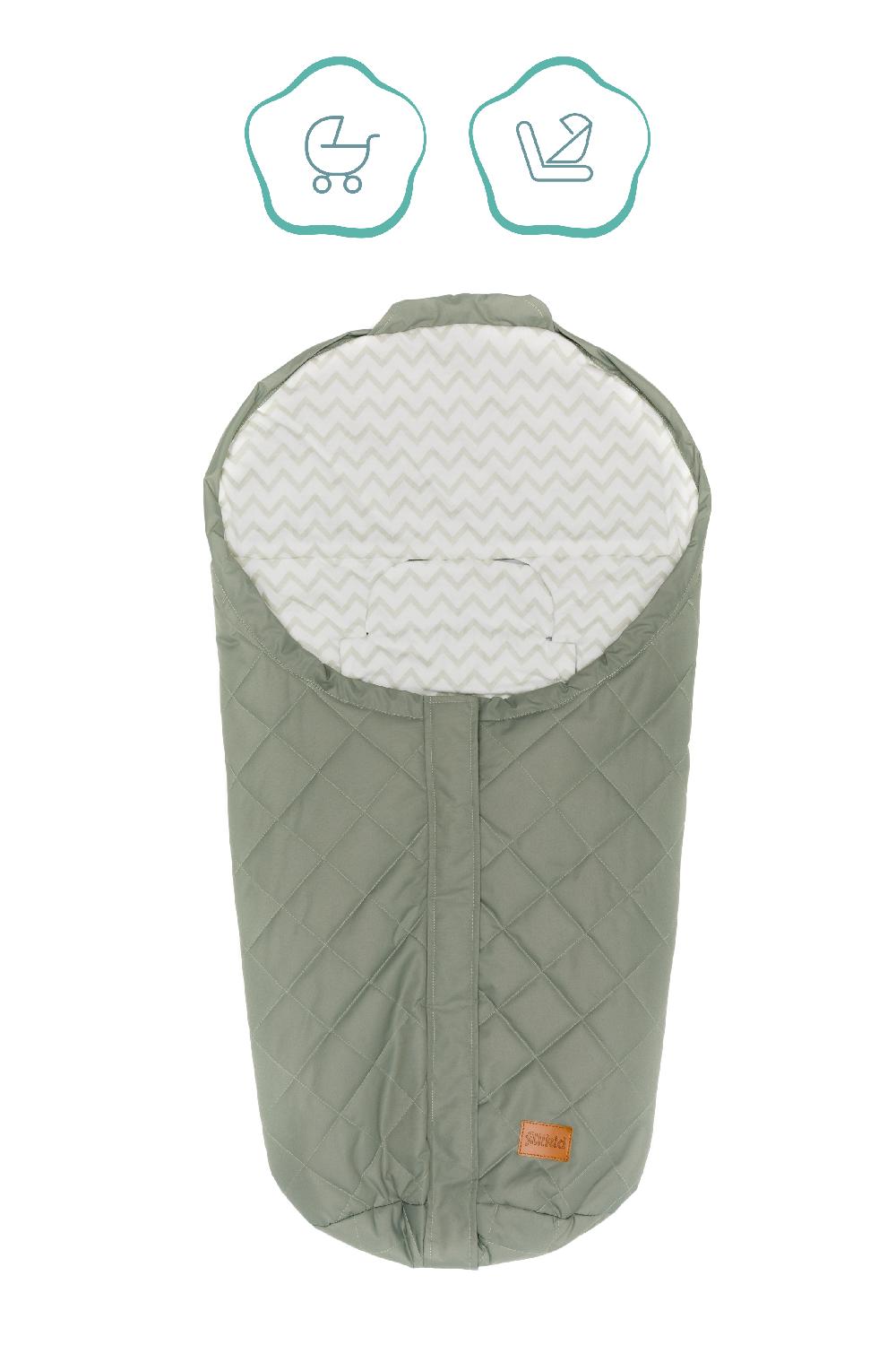 babymarkt Sommerfußsack Light Small Gruppe 0 Salbei Letzte 2 Tage