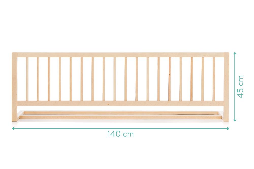 babymarkt Bettgitter Lilly 140 x 45 cm natur Versandkostenfrei