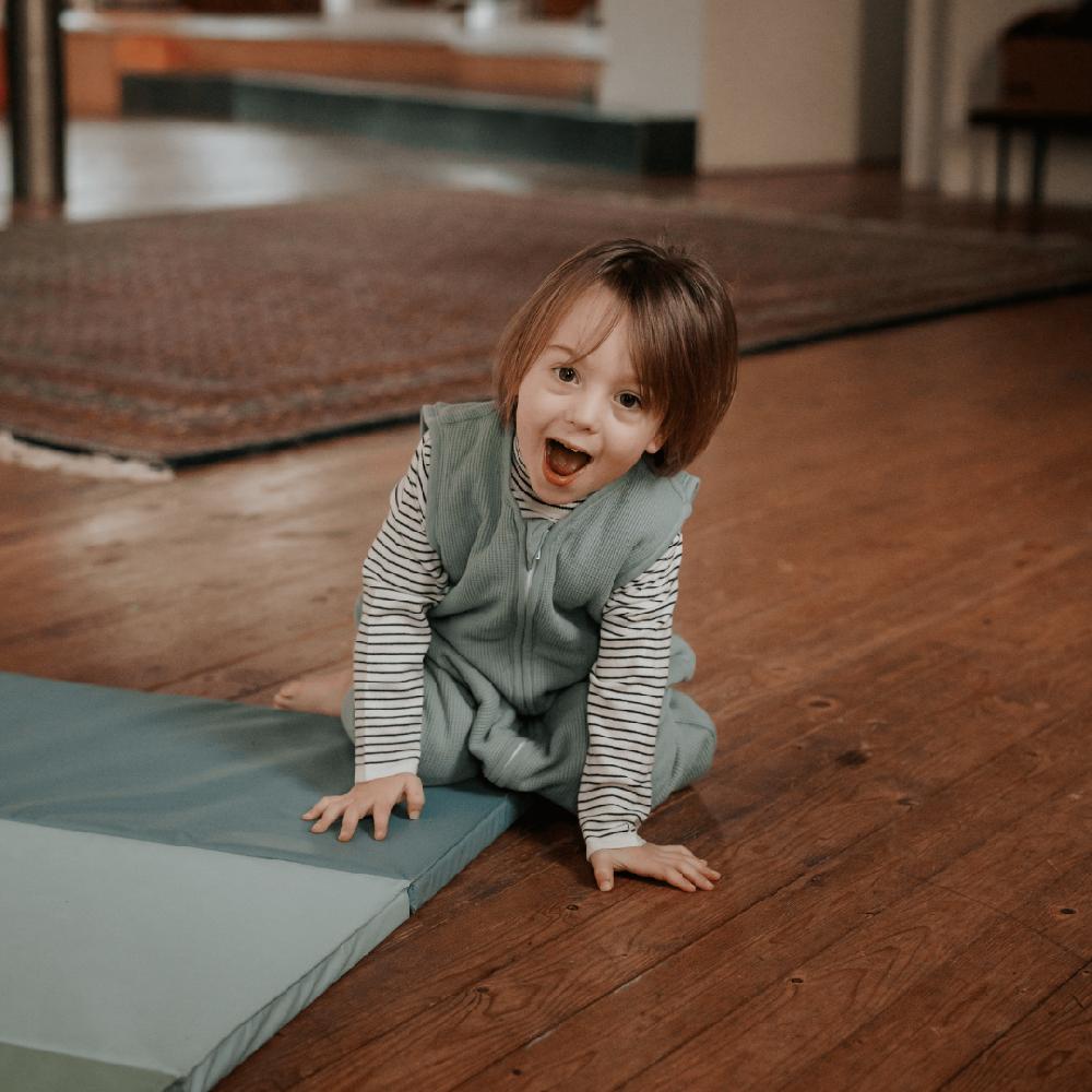 babymarkt emma & noah Schlafsack mit Umschlag-Füßen Essential Mint Flash Sale