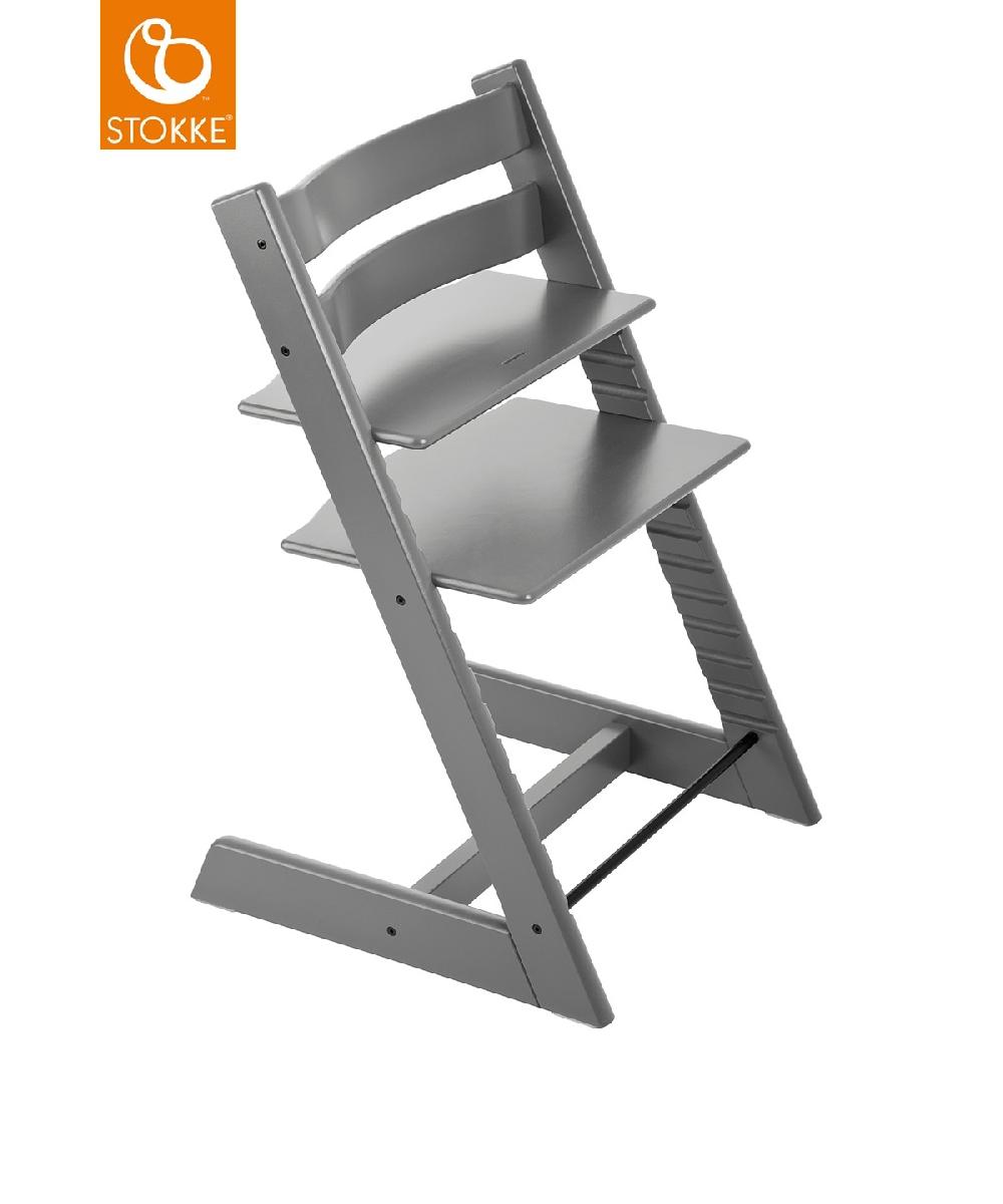 babymarkt Mega Tripp Trapp Set Hochstuhl Buche Storm Grey inkl. Newborn Set Grey und Baby Set V2 Storm Grey Vatertagsangebot