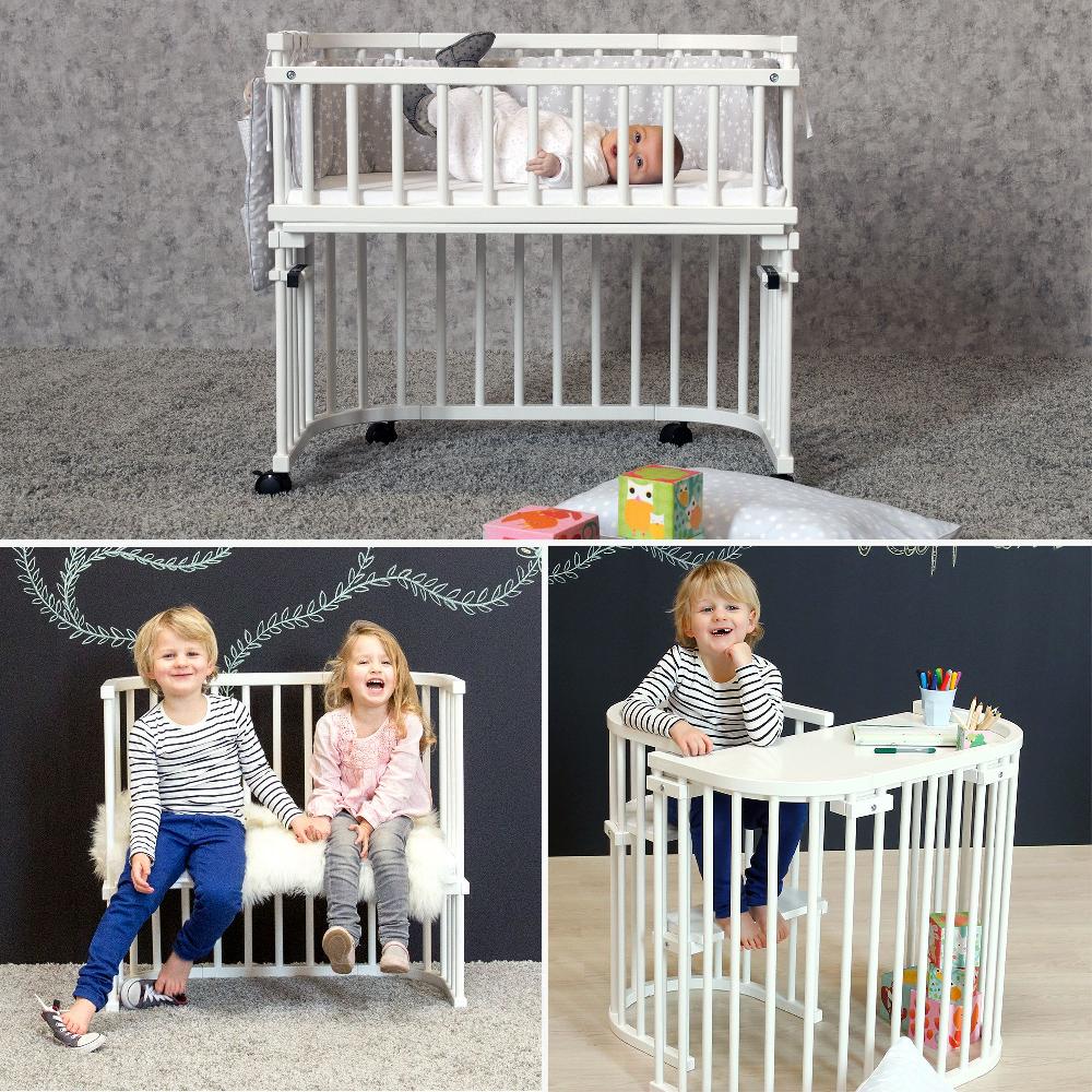 babymarkt Maxi Beistellbett Comfort Plus weiß lackiert Bestseller