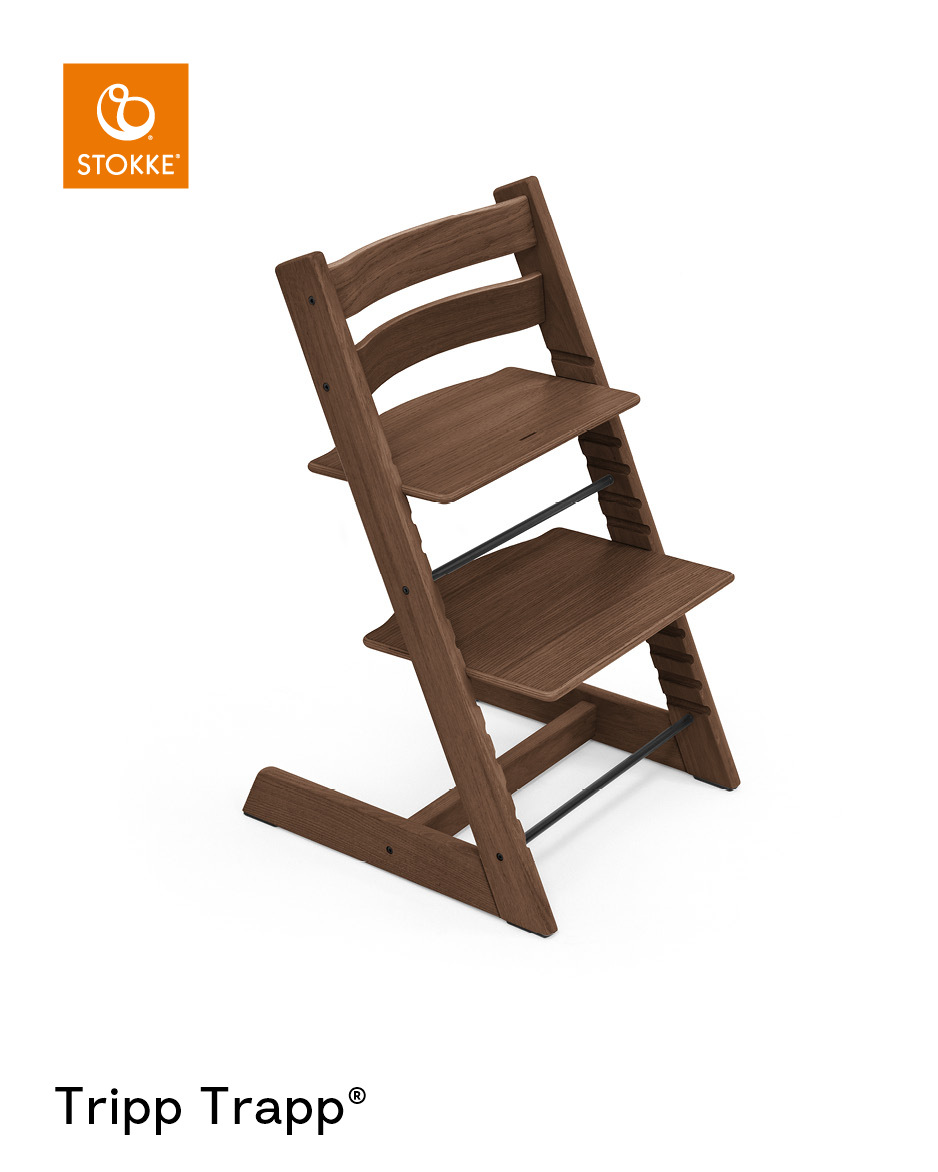 babymarkt Tripp Trapp Hochstuhl Oak Warm Brown + gratis Babyset Warm Brown Riesige Ersparnisse